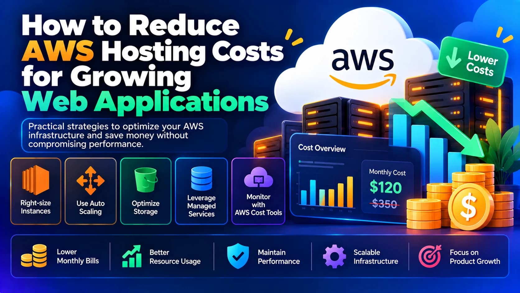 How to Reduce AWS Hosting Costs for Growing Web Applications